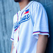 Philippines White Custom Baseball Jersey