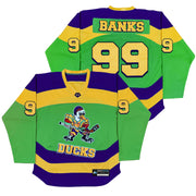 Adam Banks Ducks #99 Hockey Jersey