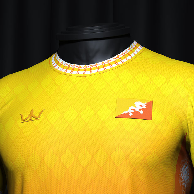 Bhutan Custom Football Jersey