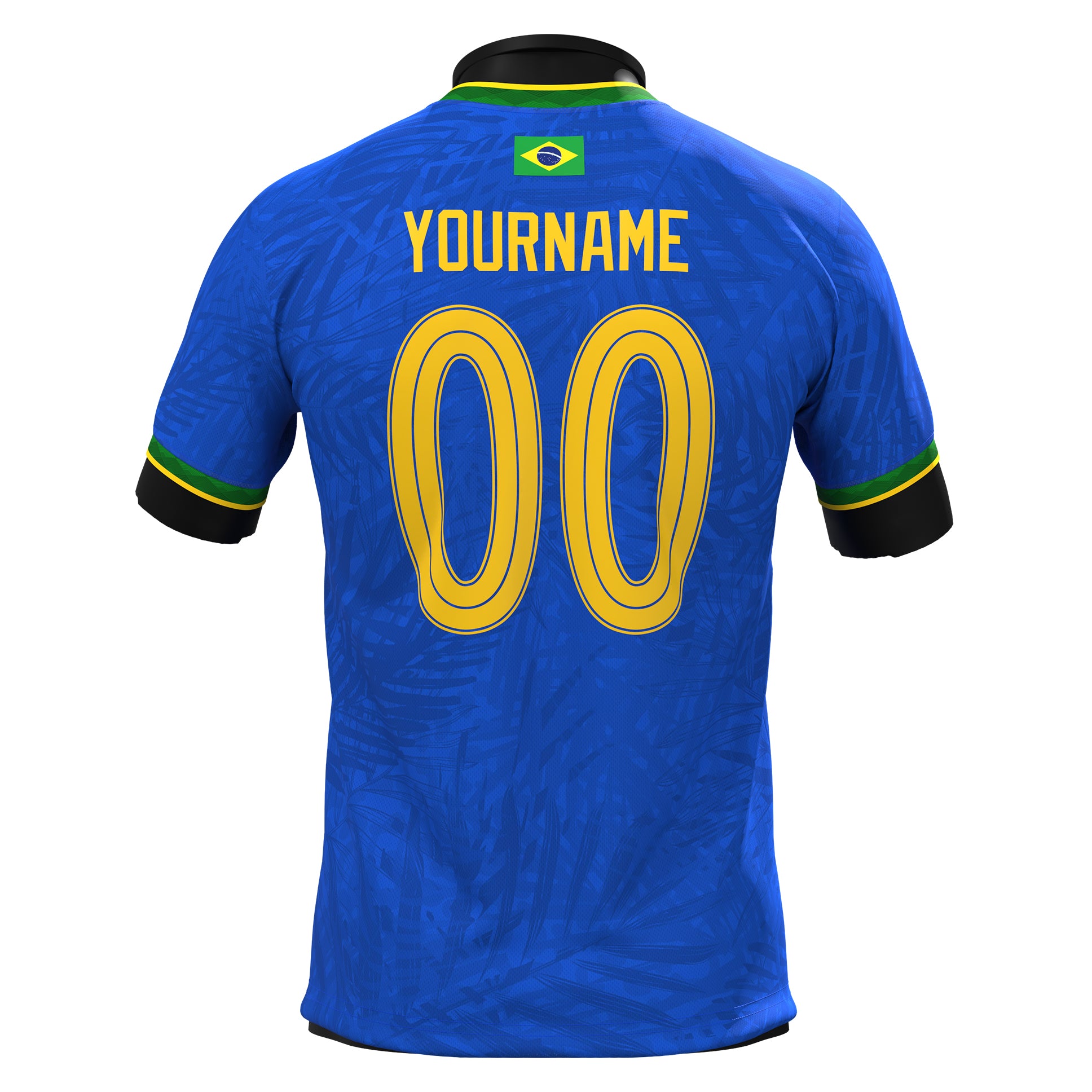 Brazil Custom Football Jersey