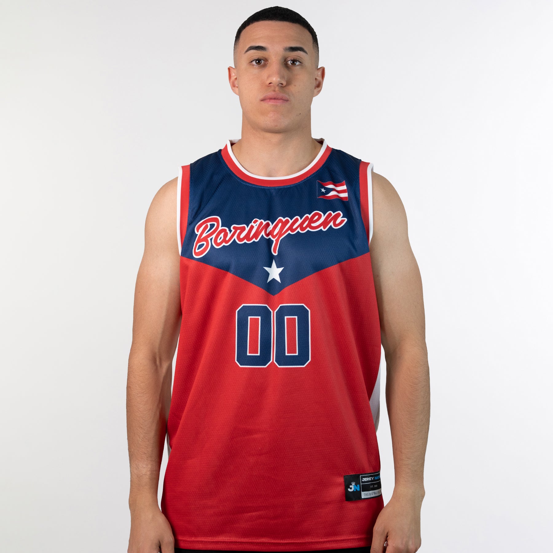 Puerto Rico Custom Basketball Jersey