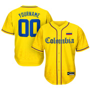 Colombia Custom Baseball Jersey