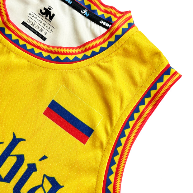 Colombia Custom Basketball Jersey