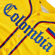 Colombia Custom Baseball Jersey