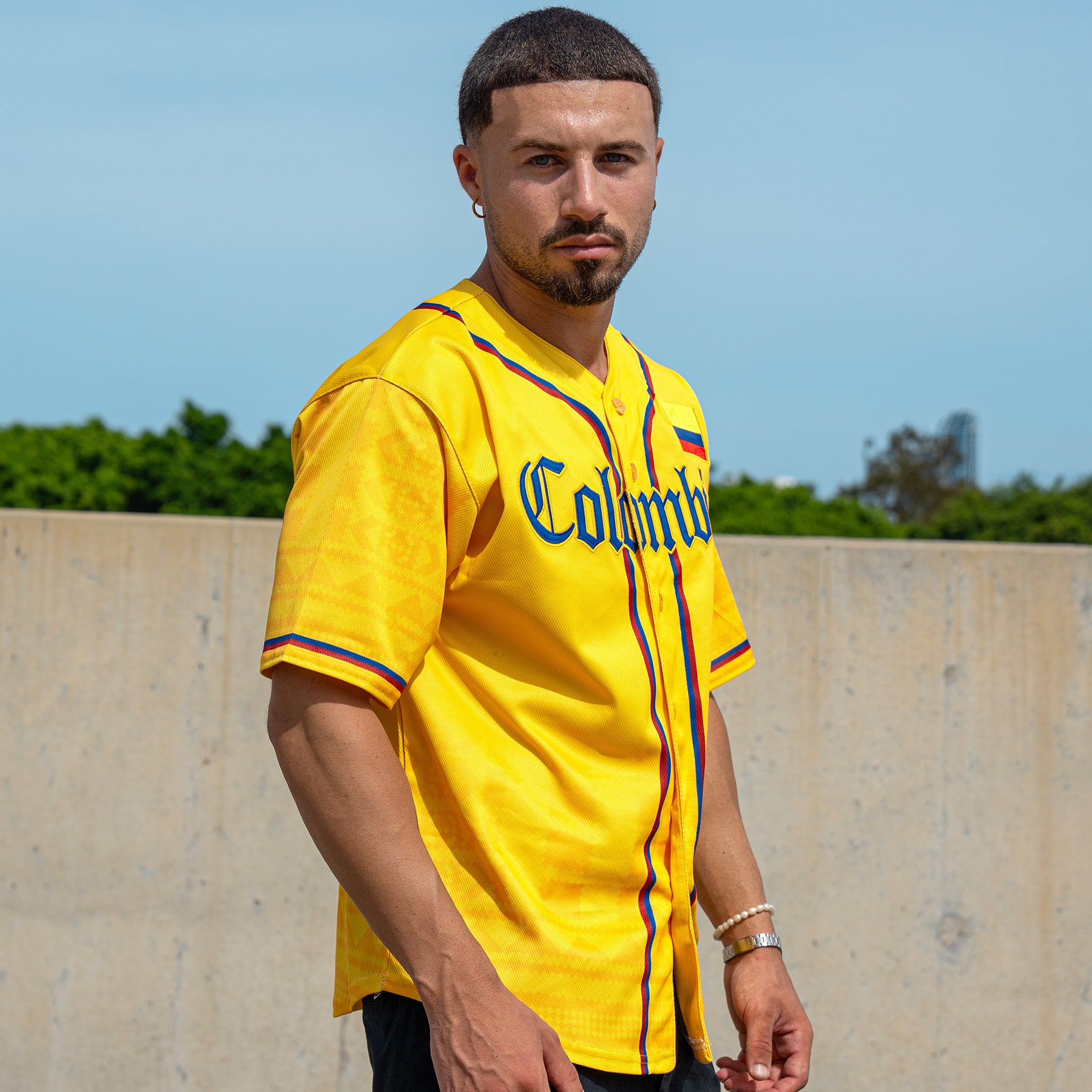 Colombia Custom Baseball Jersey