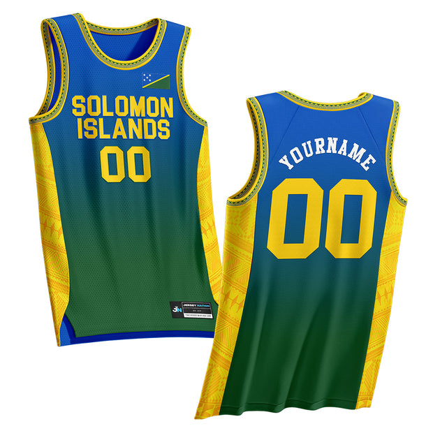 Solomon Islands Custom Basketball Jersey