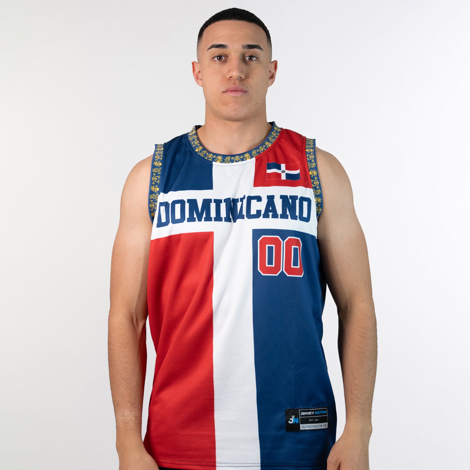 Dominican Republic Custom Basketball Jersey