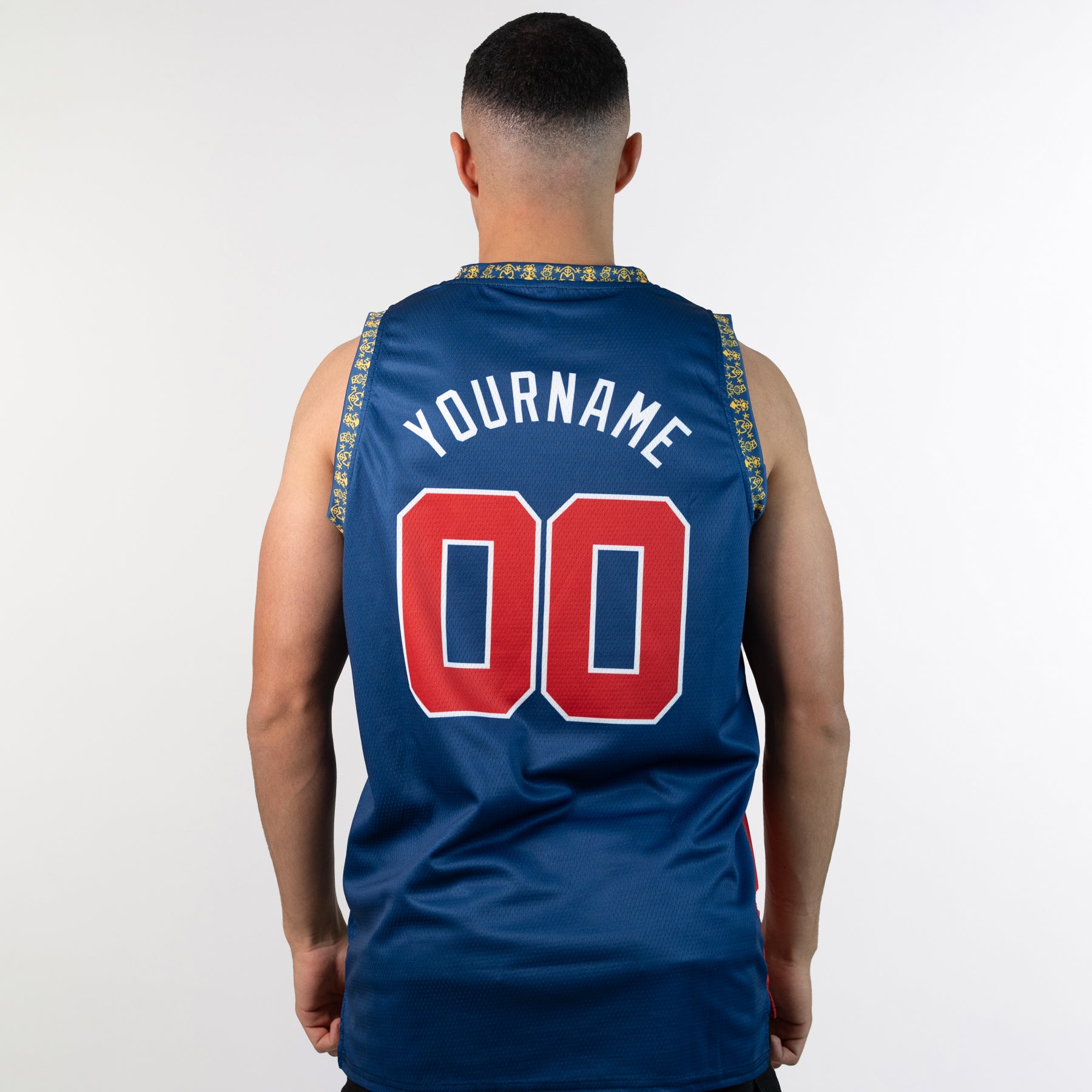 Dominican Republic Custom Basketball Jersey