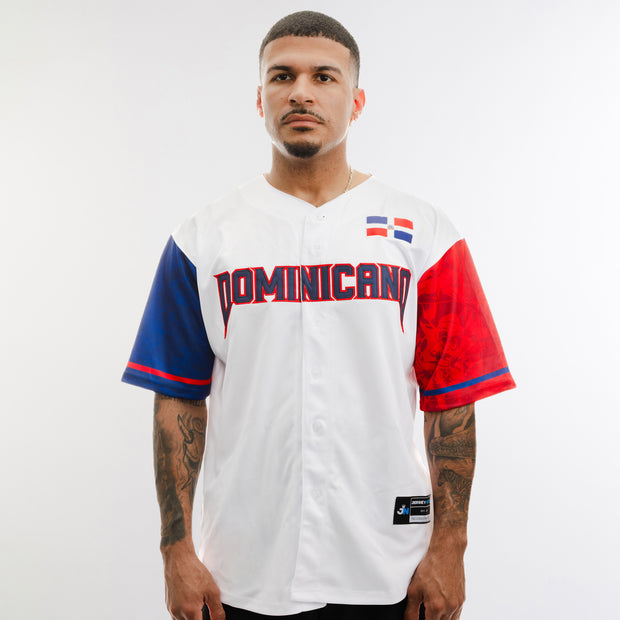 Dominican Republic Custom Baseball Jersey