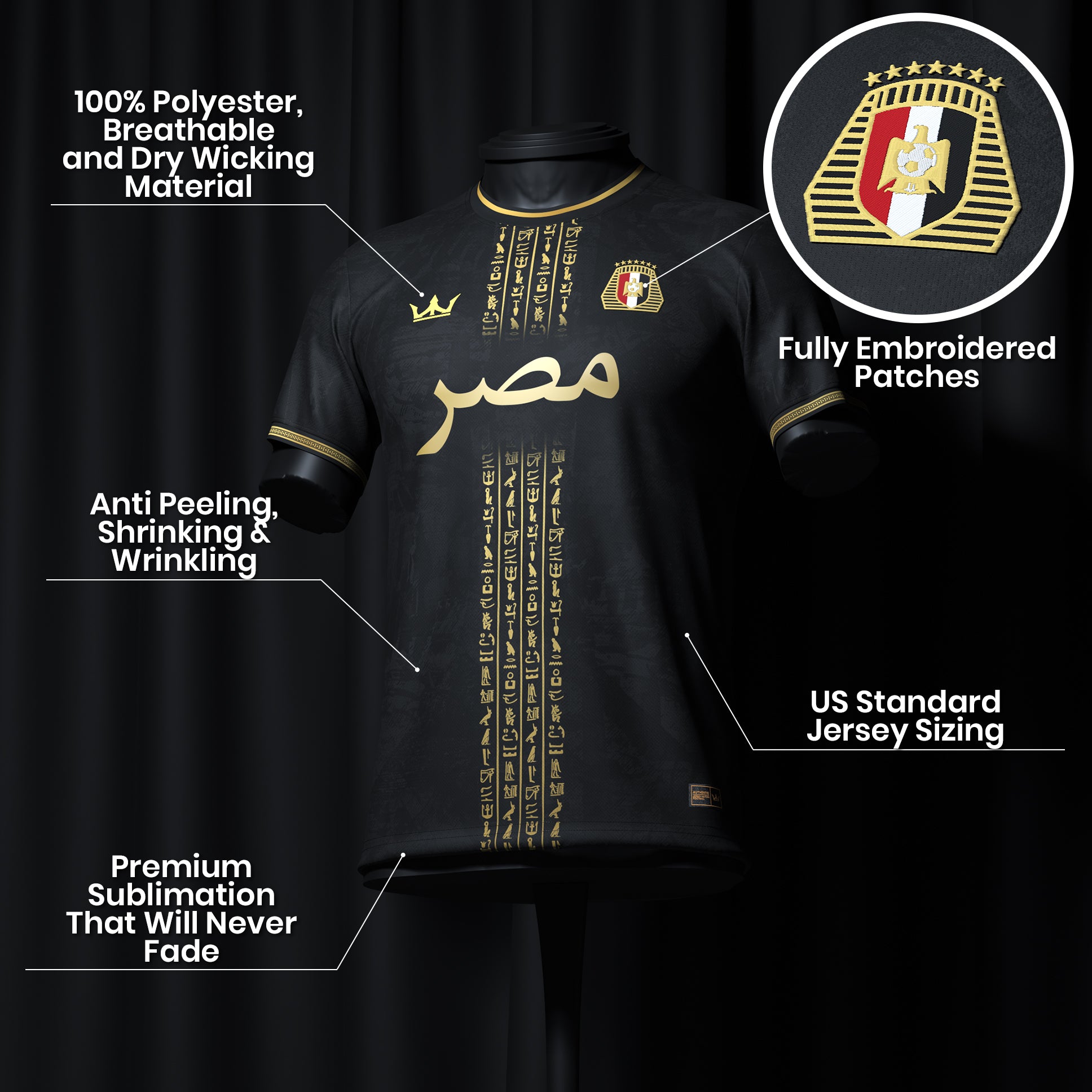 Egypt Custom Football Jersey