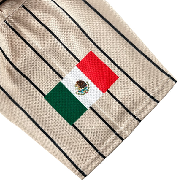 Mexico Guadalupe Beige Baseball Jersey