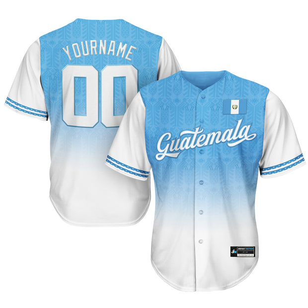 Guatemala Custom Baseball Jersey