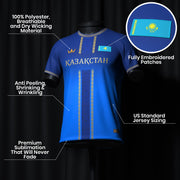 Kazakhstan Custom Football Jersey