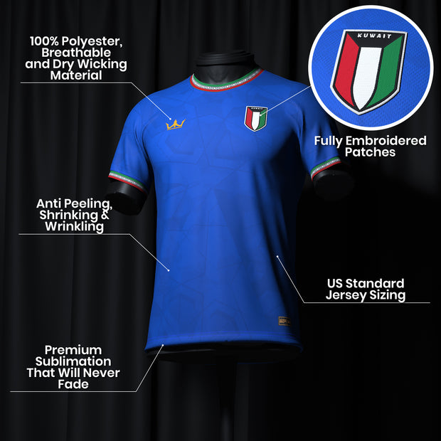 Kuwait Custom Football Jersey