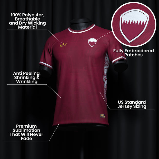 Qatar Custom Football Jersey