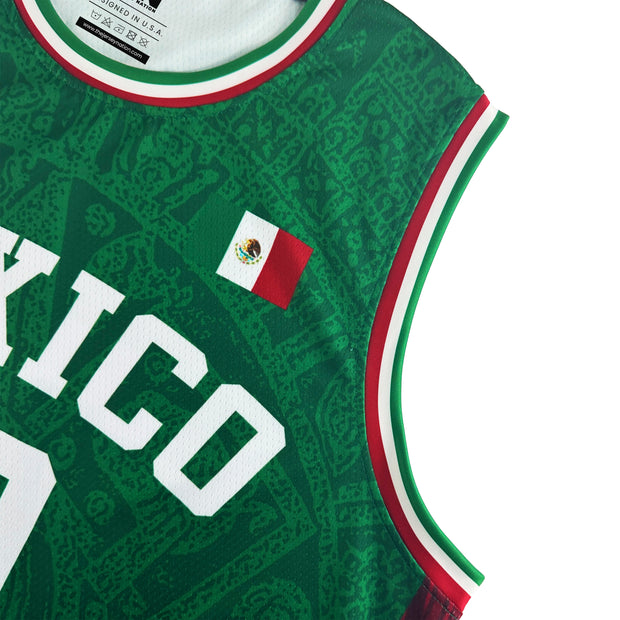 Mexico Custom Basketball Jersey