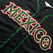 Mexico Black Custom Baseball Jersey