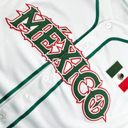 Mexico White Custom Baseball Jersey