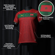 Morocco Custom Football Jersey