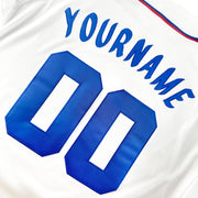 Philippines White Custom Baseball Jersey