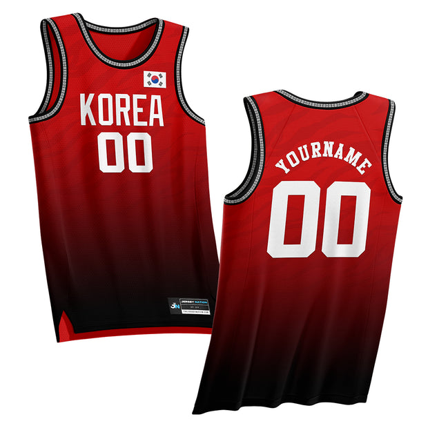 South Korea Custom Basketball Jersey