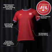 Serbia Custom Football Jersey