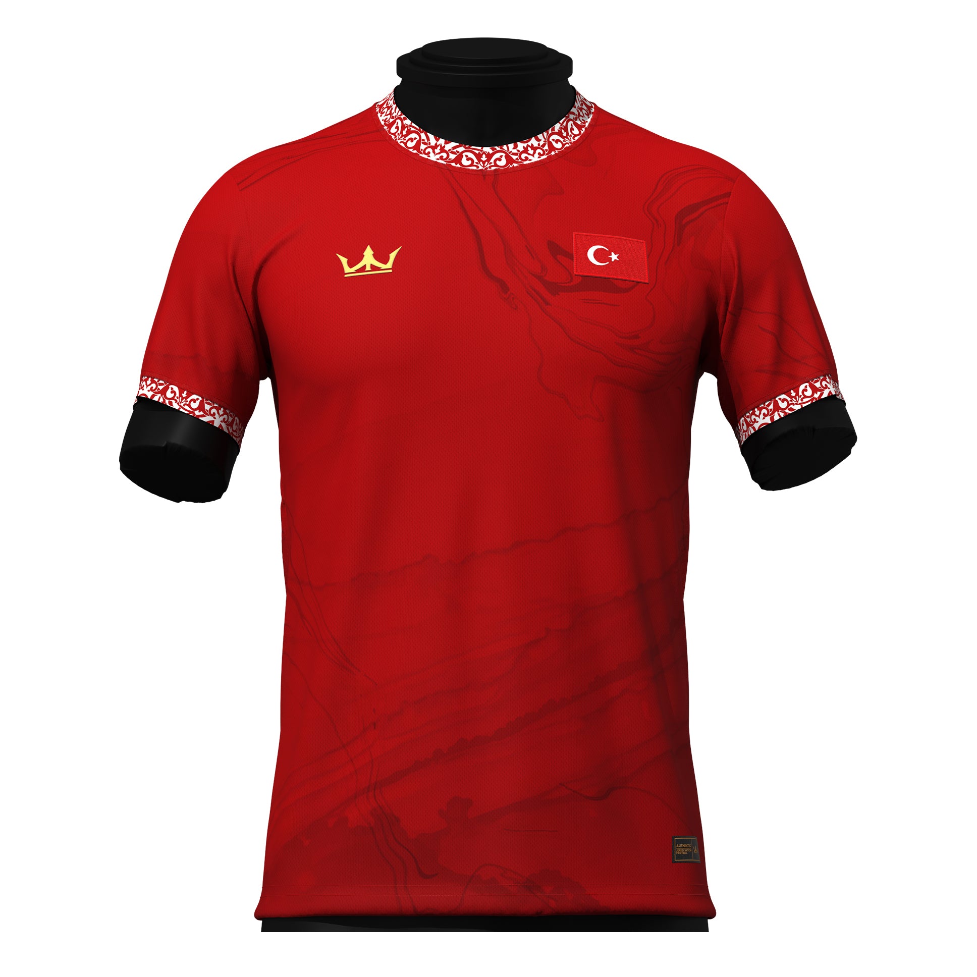 Türkiye Custom Red Football Jersey