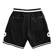 Black-White Custom Basketball Shorts