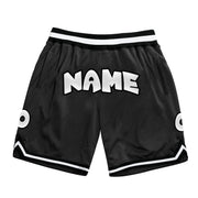 Black-White Custom Basketball Shorts