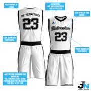 Ghost Custom Basketball Team Uniform Set