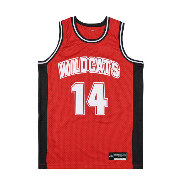 Troy Bolton Wildcats Basketball Jersey